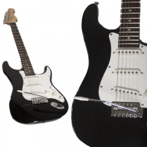 Guitarra Eléctrica Tipo Stratocaster Amplificador Accesorios imagen secundaria