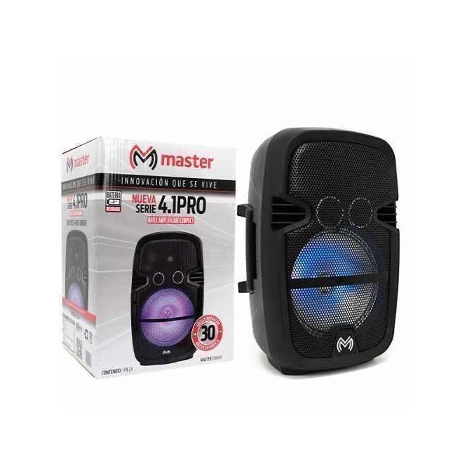 Bafle 8 Compacto Entrada Usb Master Audio Bocina