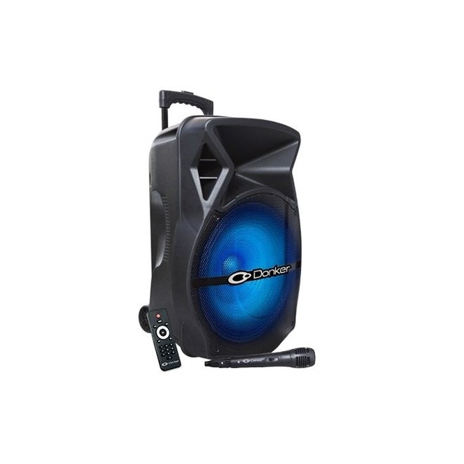 Bafle Bocina Bluetooth Recargable Amplificada 15 Usb Mp3 Aux