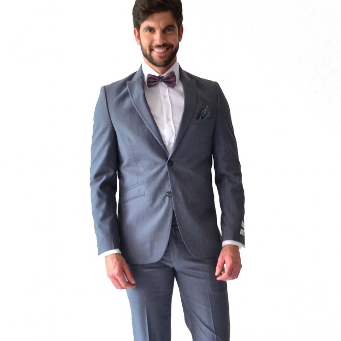 Traje Hombre Corte Slim Fit Varios Colores Rack \u0026 Pack