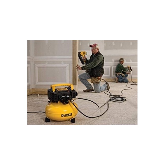 Compresor Aire 6 Galones 165 Psi Dewalt Pancake Dwfp55126